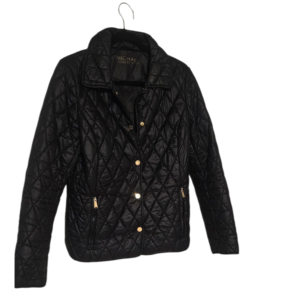 Michael Kors Black Quilted Jacket